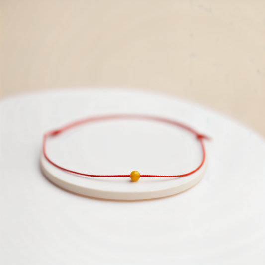 Crimson Glow Bracelet