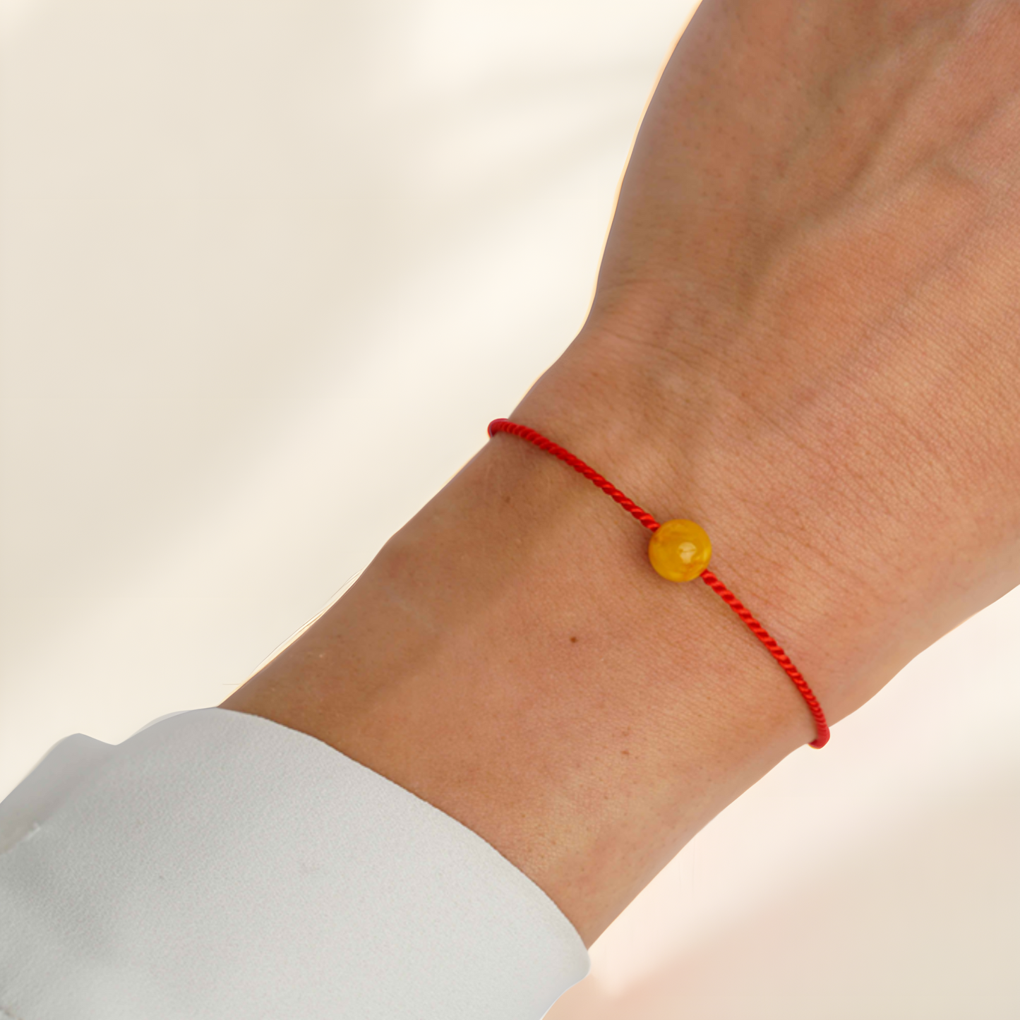 Crimson Glow Bracelet